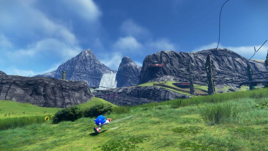 《索尼克：边境》新游戏截图 展示神秘地标和建筑