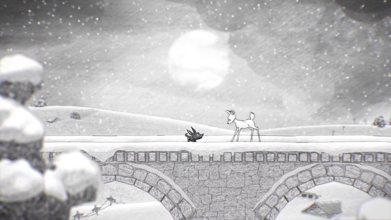 一狼一鹿暴雪求生童话《白之旅》发布剧情预告