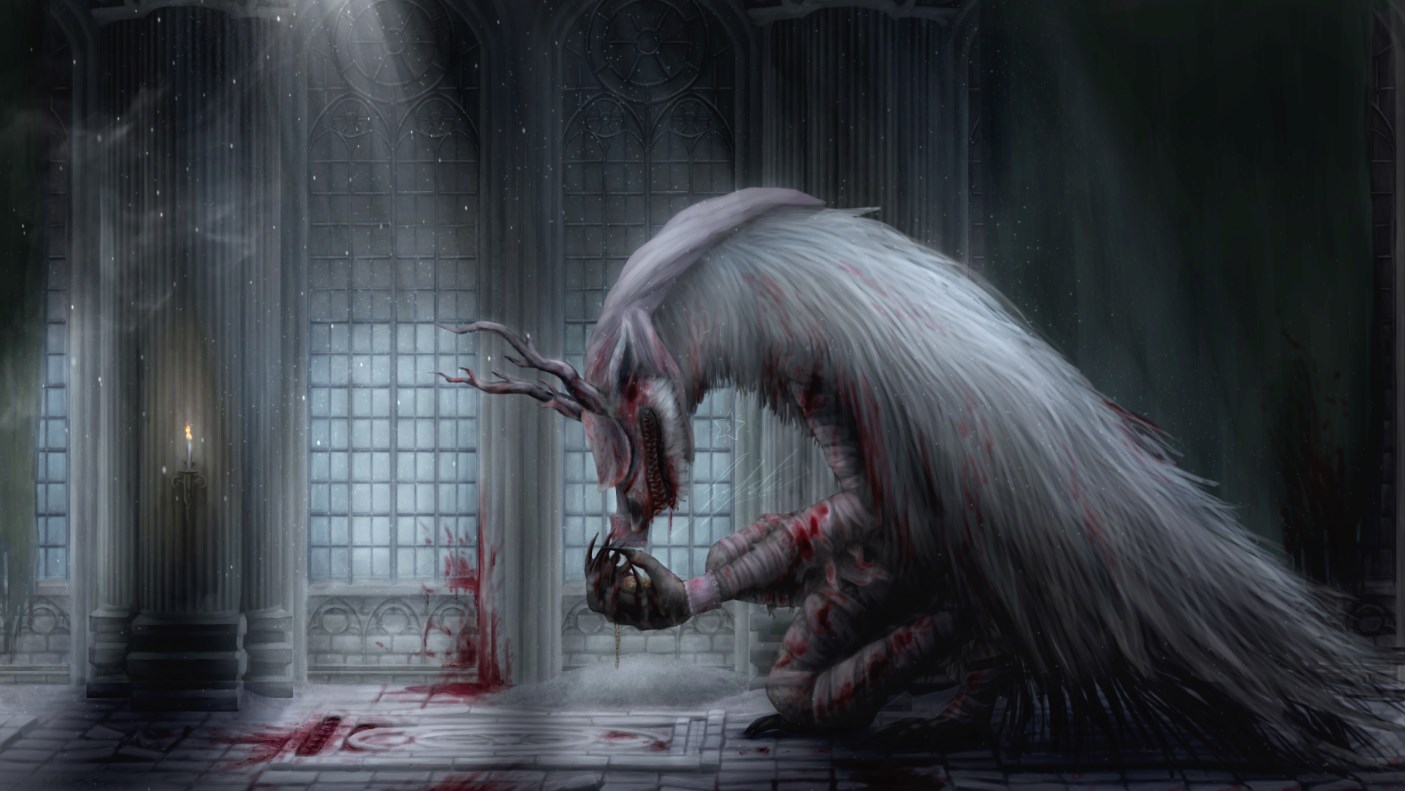 《Wallpaper Engine》血源代理人阿梅利亚绘图动态壁纸