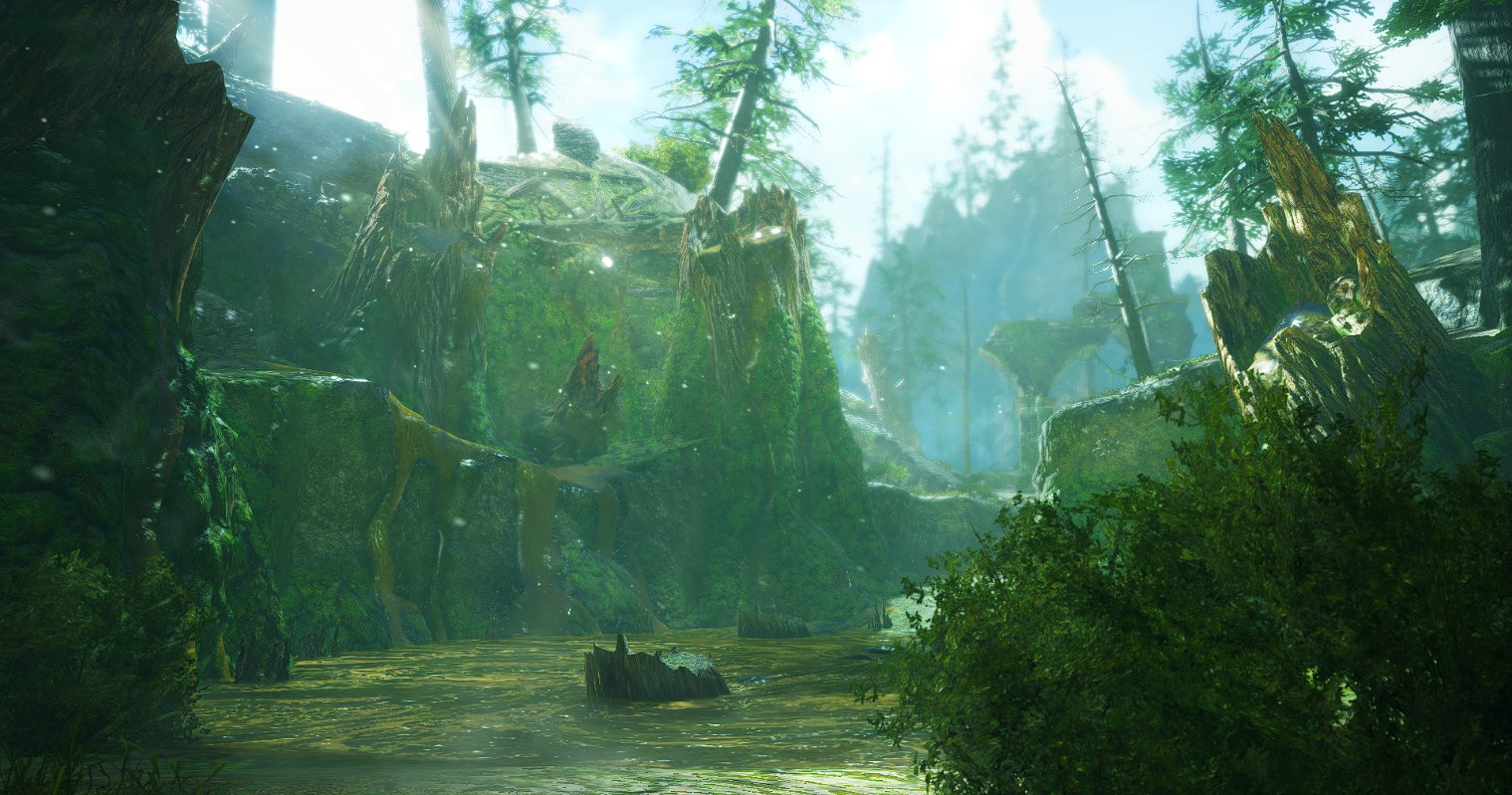 《Wallpaper Engine》怪物猎人崛起森林场景动态壁纸