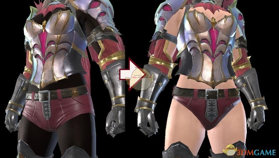 《怪物猎人：崛起》爵银龙套装清凉化MOD