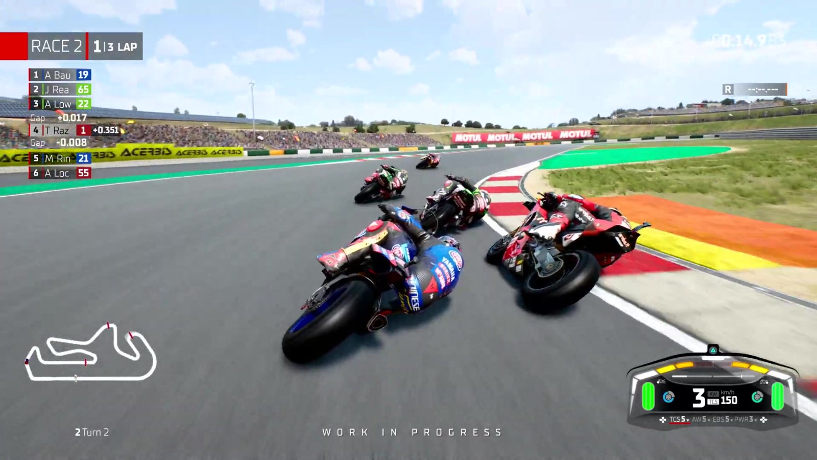 摩托游戏《SBK 22》新预告片 对比《MotoGP 22》