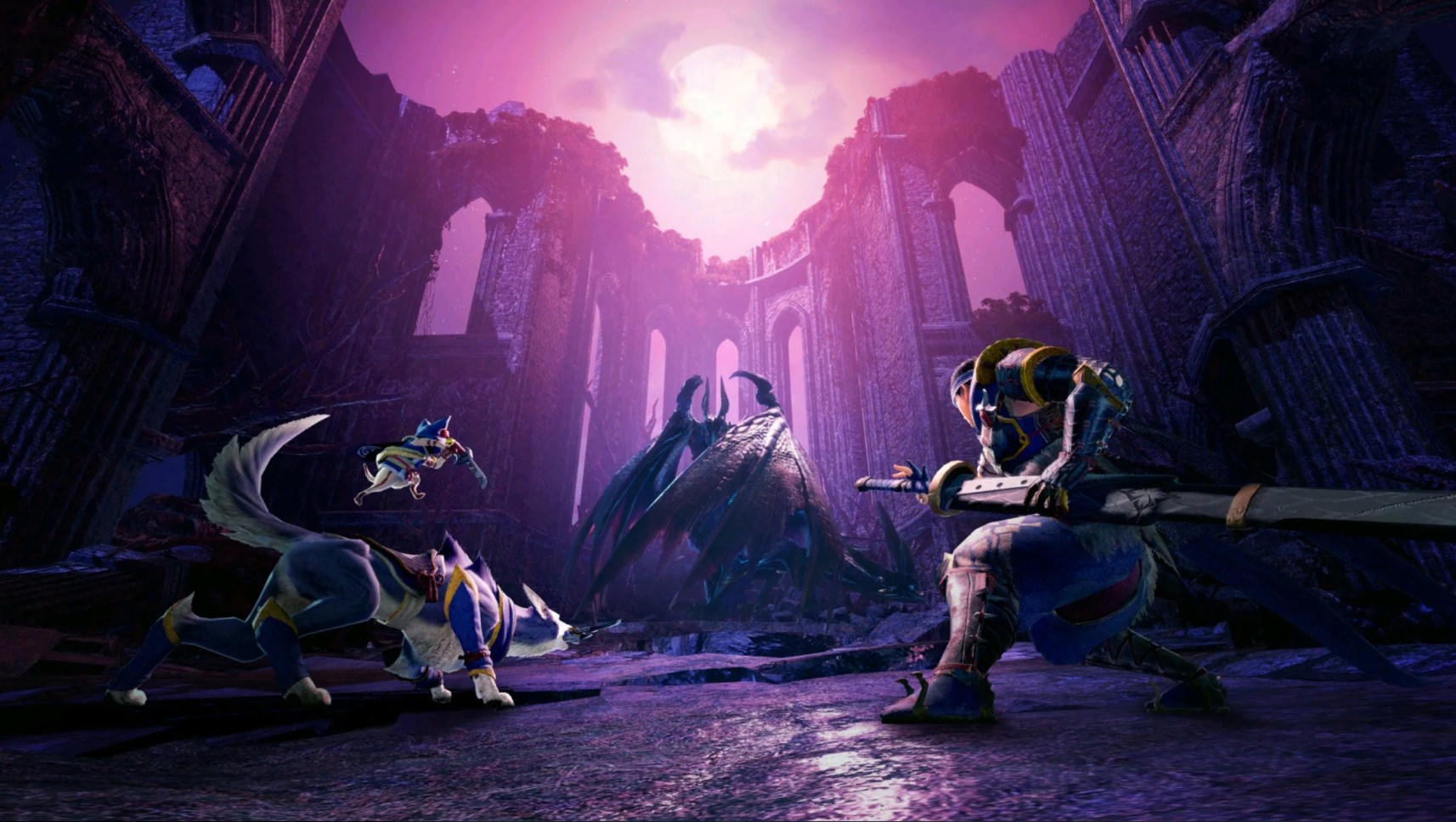 《怪物猎人：崛起》官方精美宣传图游戏启动画面替换MOD