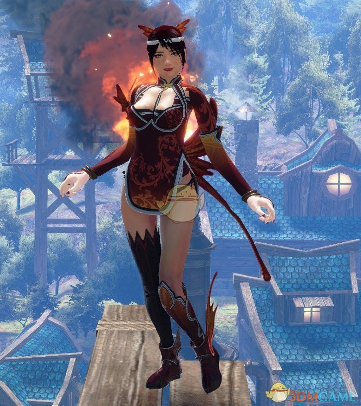 《怪物猎人：崛起》火焰蝴蝶套装MOD