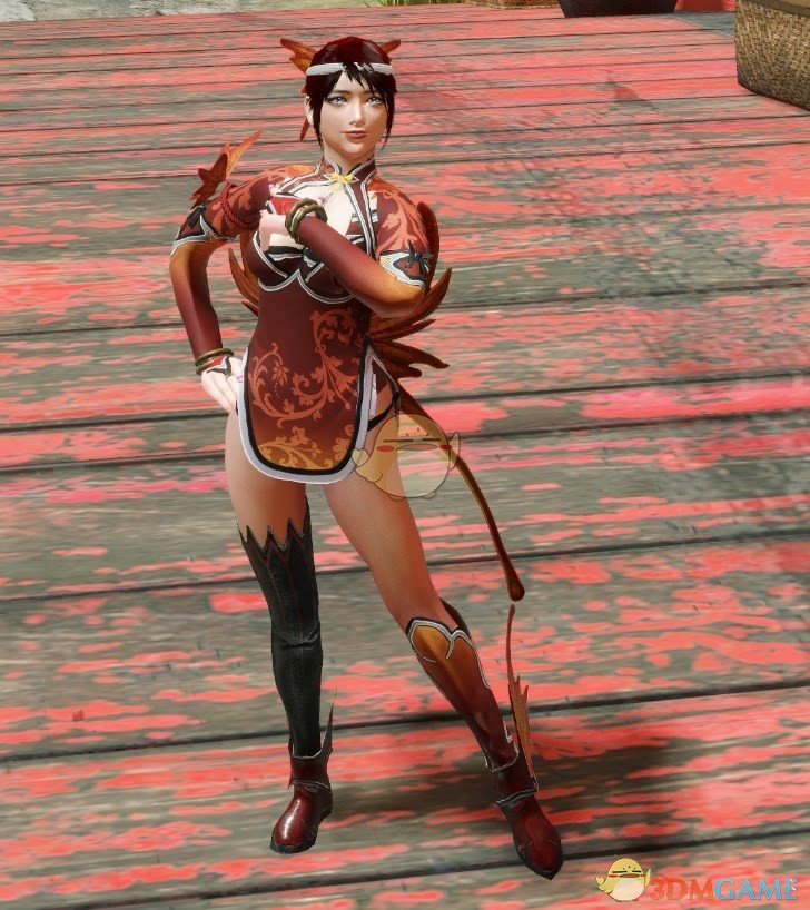 《怪物猎人：崛起》火焰蝴蝶套装MOD