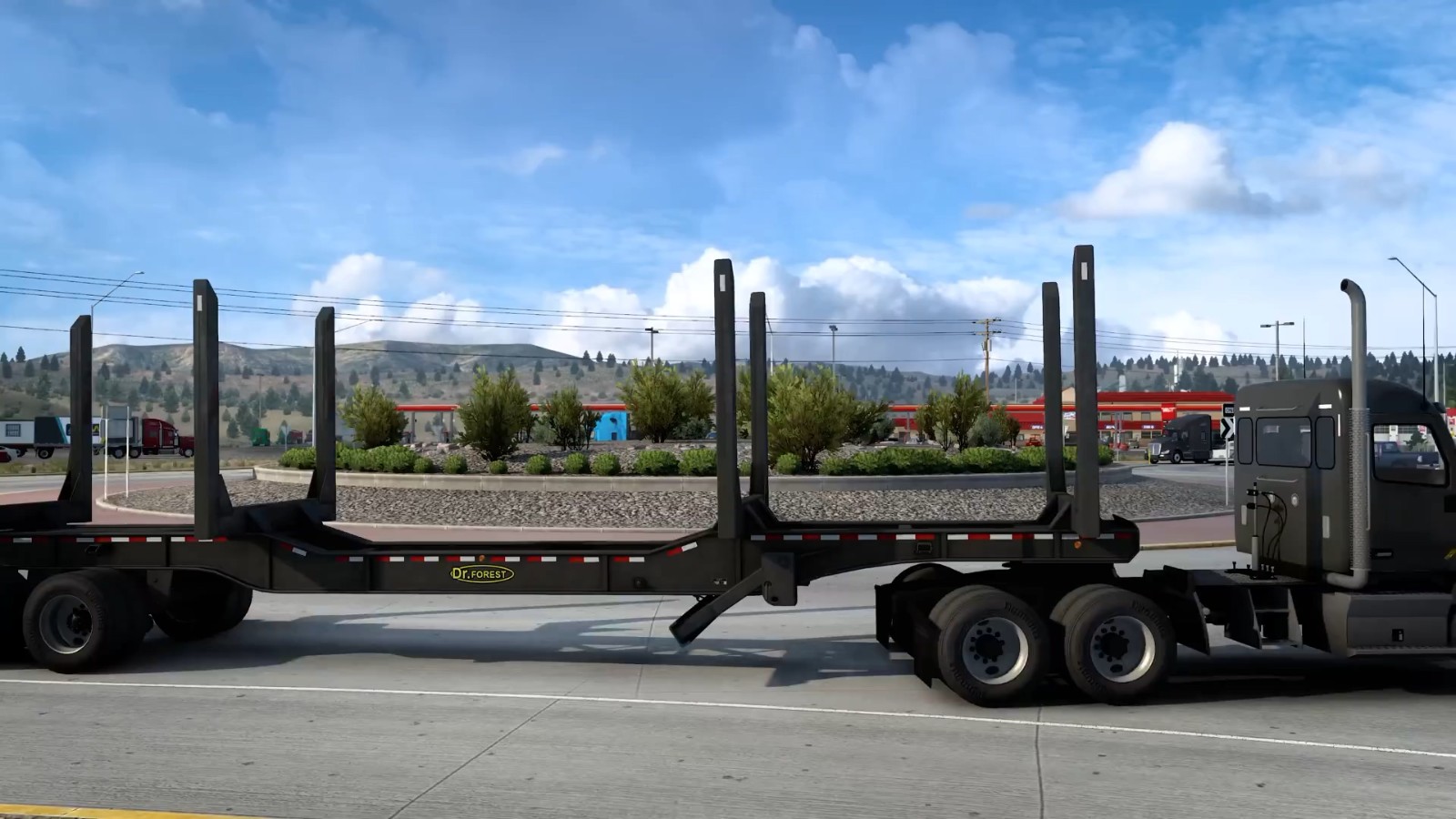 《美国卡车模拟》蒙大拿州DLC 8月4日上线