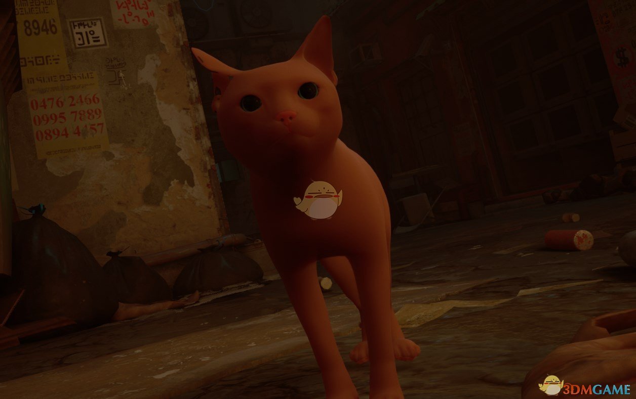 《Stray》粉皮无毛猫MOD