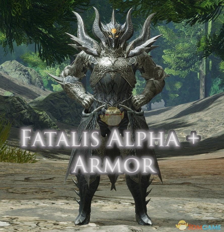 《怪物猎人：崛起》世界黑龙α+套装MOD