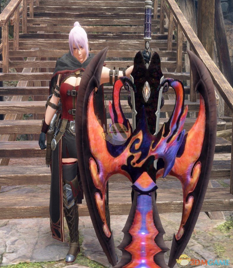 《怪物猎人：崛起》世界溟波盾斧MOD