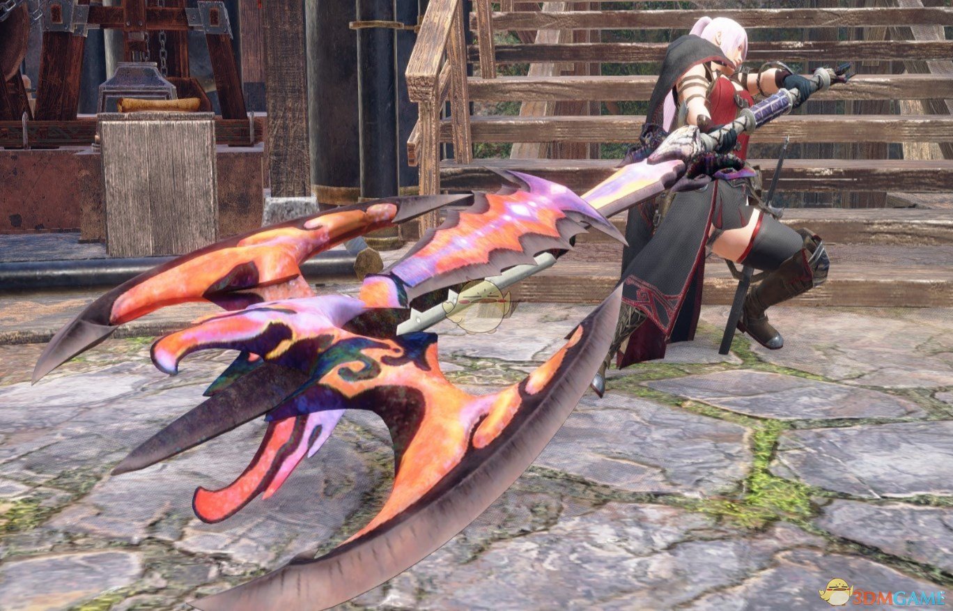 《怪物猎人：崛起》世界溟波盾斧MOD