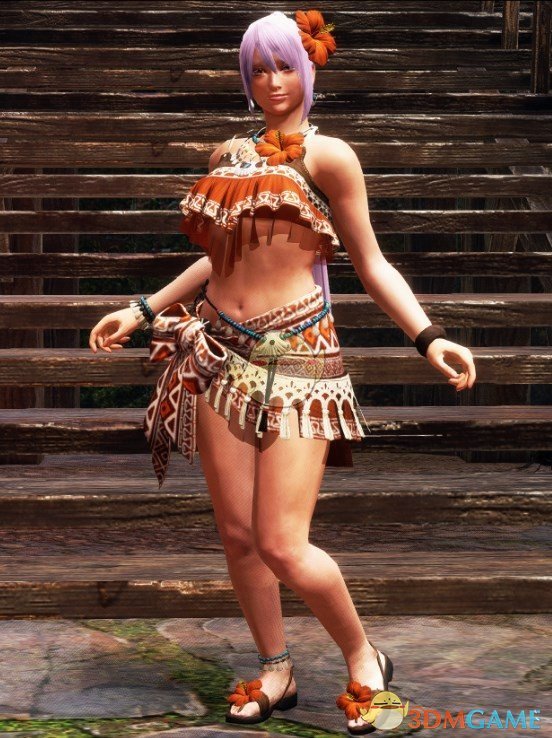 《怪物猎人：崛起》贝壳套替换夏日纳凉套MOD