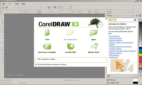 coreldraw x3 1.0