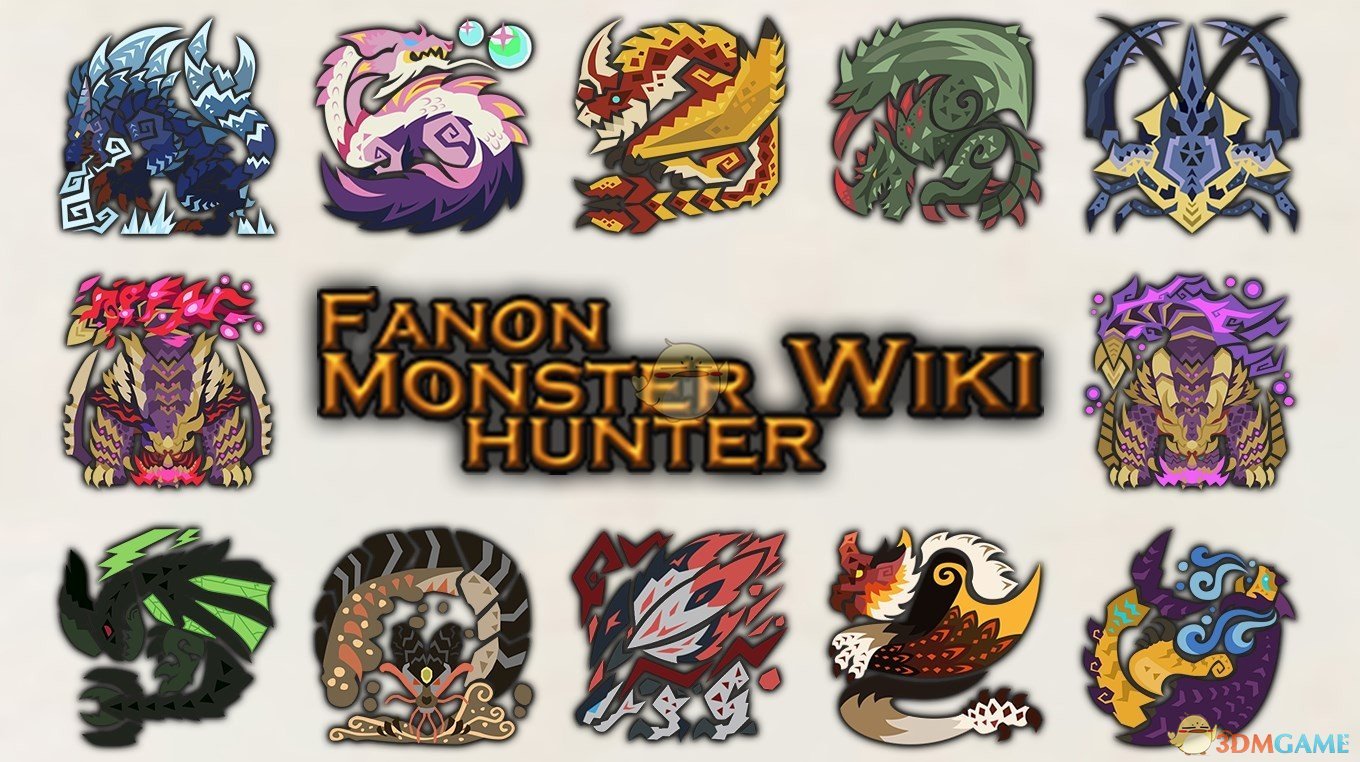 《怪物猎人：崛起》怪猎世界风格图标包MOD