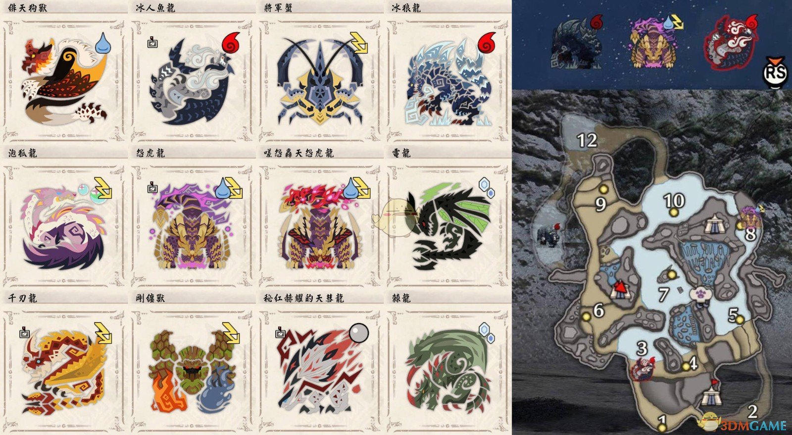 《怪物猎人：崛起》怪猎世界风格图标包MOD