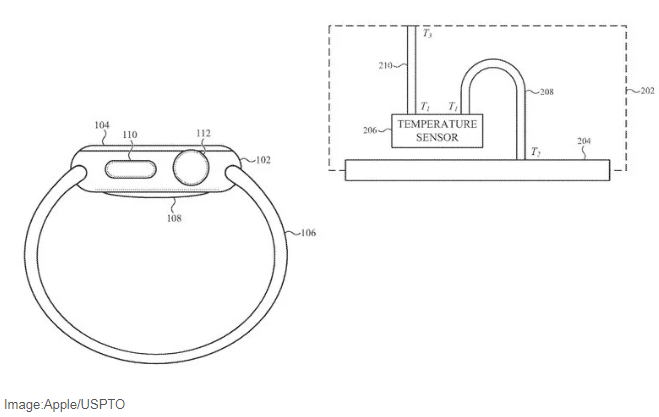 新一代Apple Watch预计9月发布 苹果取得高精度温度传感器专利