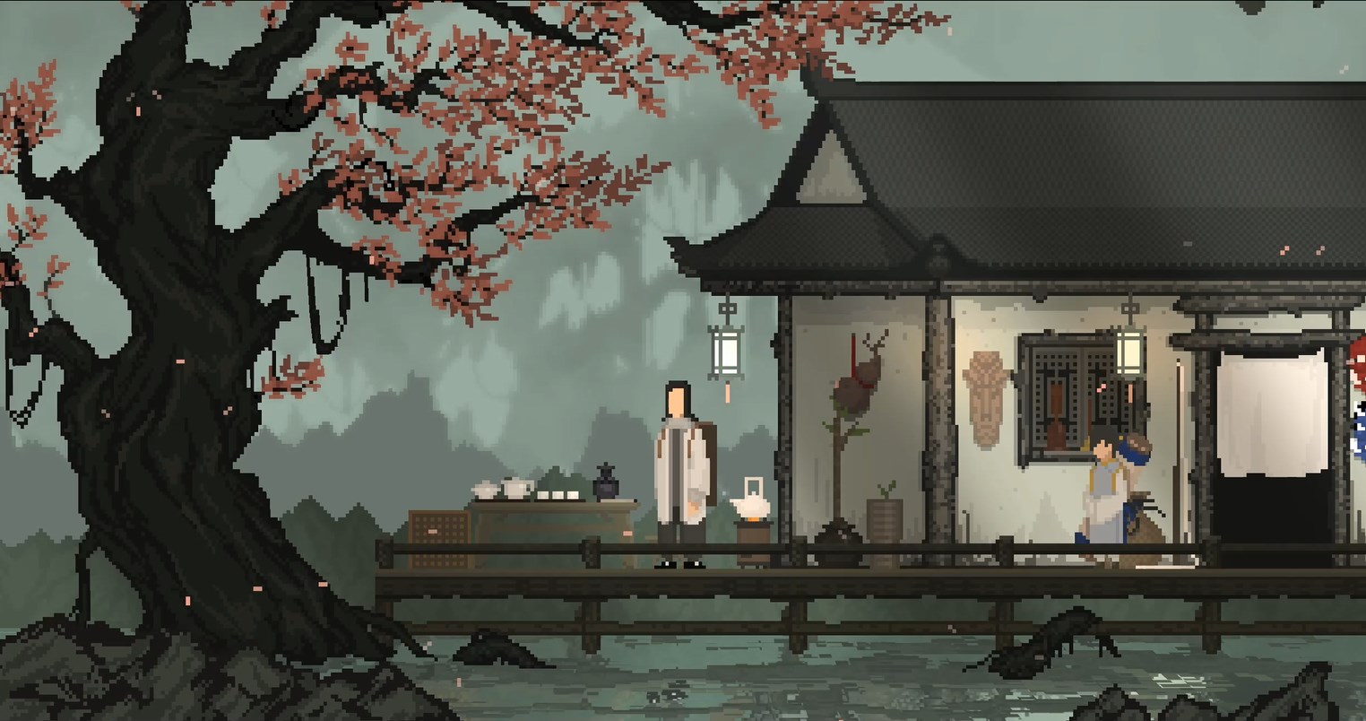 《Wallpaper Engine》山海旅人七云居游戏场景动态壁纸