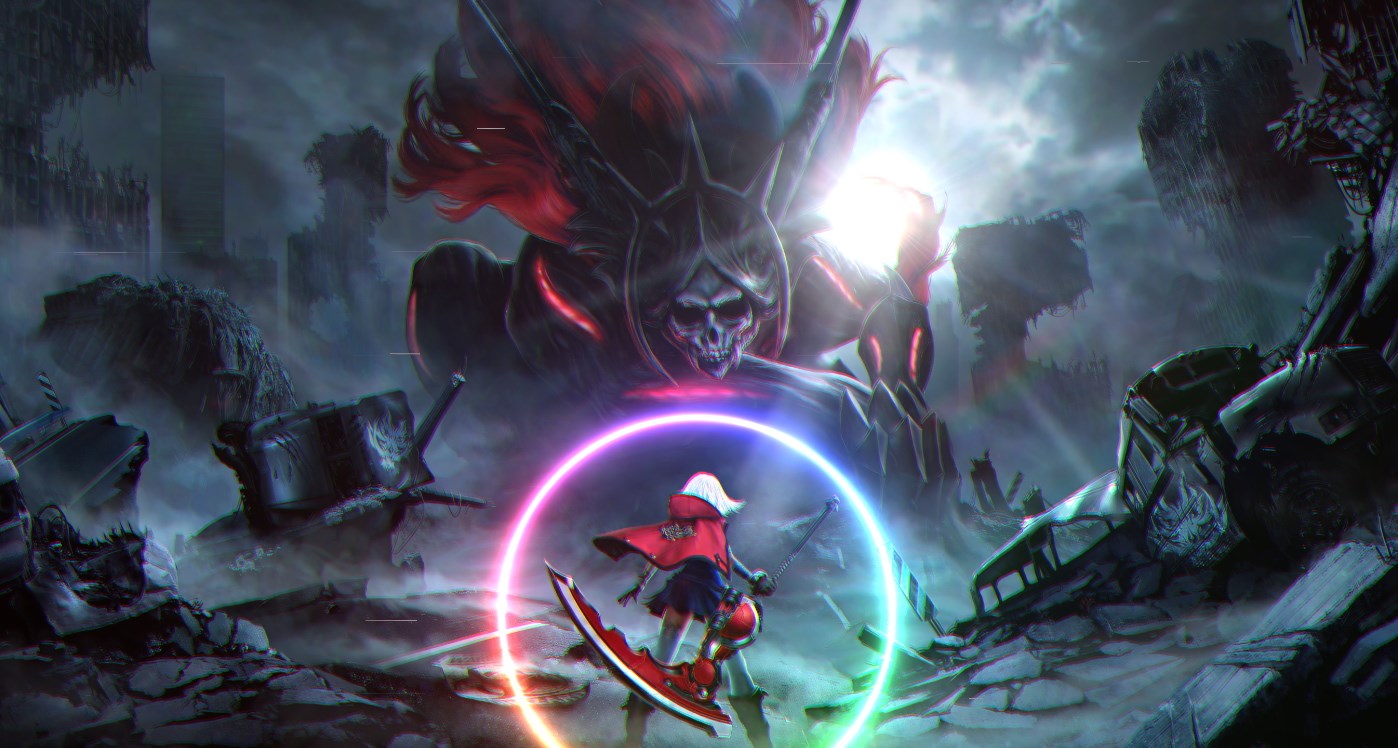 《Wallpaper Engine》噬神者官方绘图音乐动态壁纸