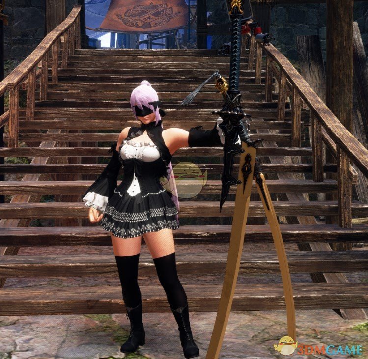 《怪物猎人：崛起》尼尔黑之誓约盾斧MOD