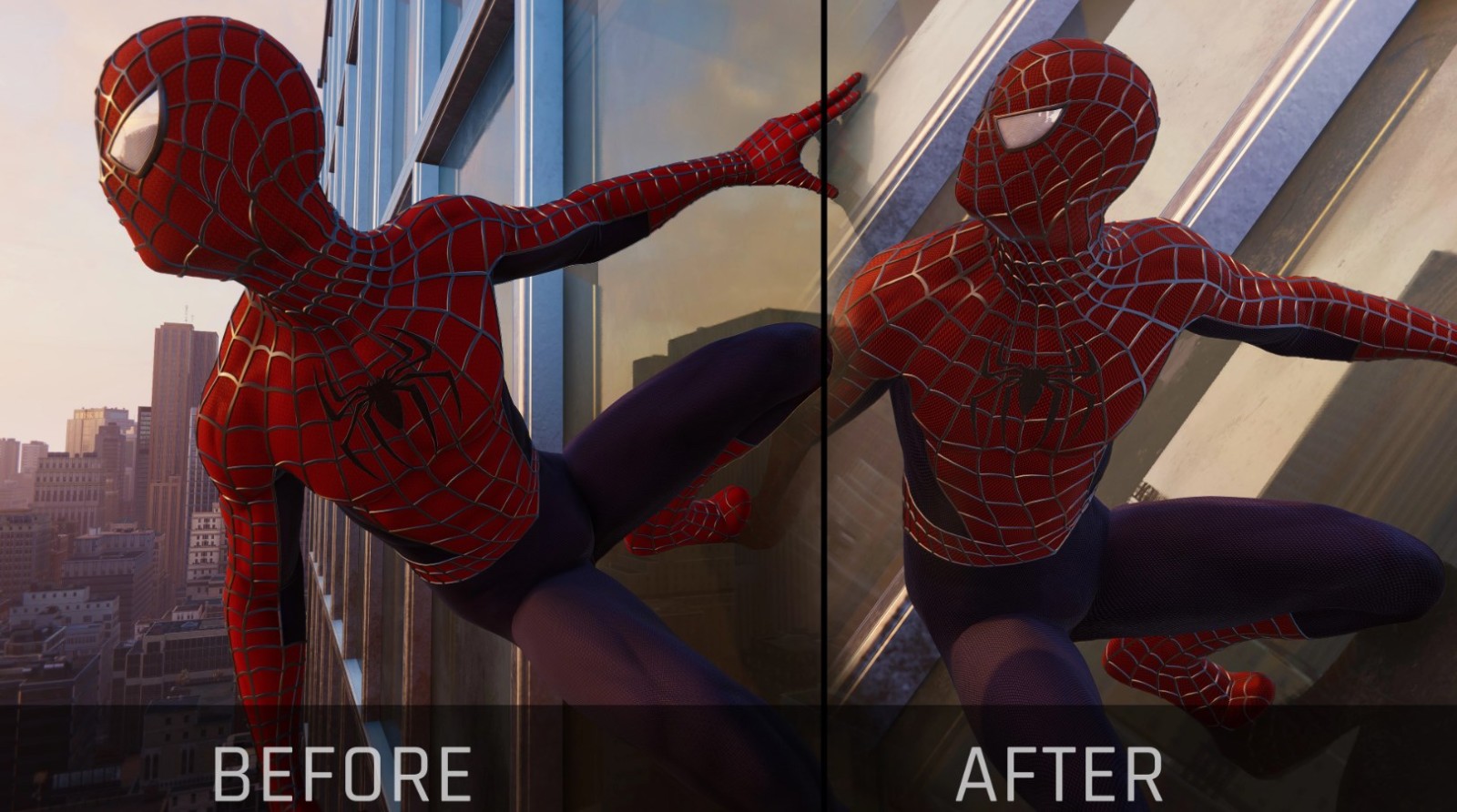 《漫威蜘蛛侠：重制版》更贴近电影的经典战衣MOD