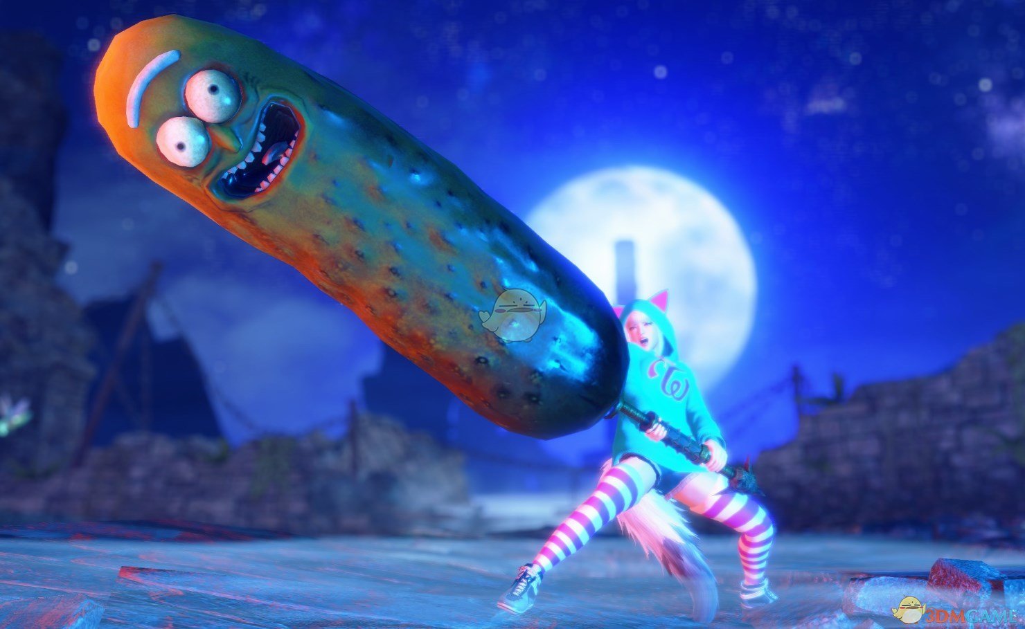 《怪物猎人：崛起》酸黄瓜瑞奇大剑MOD