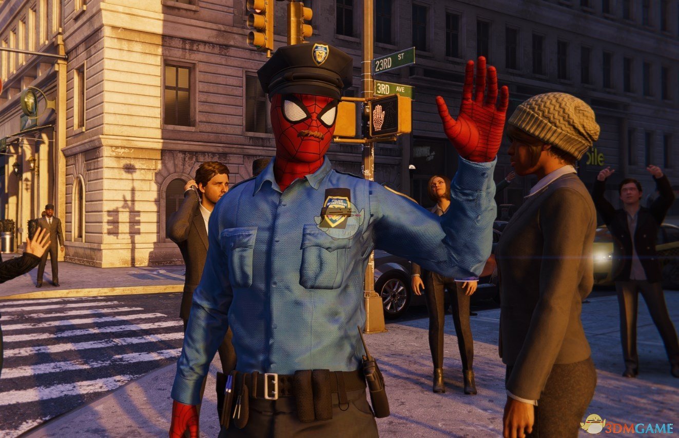 《漫威蜘蛛侠：重制版》蜘蛛警察MOD