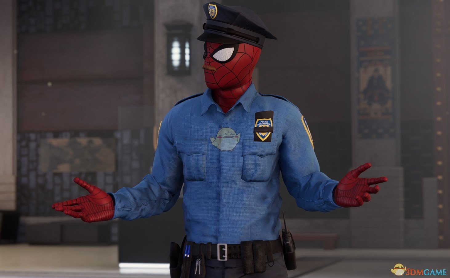 《漫威蜘蛛侠：重制版》蜘蛛警察MOD