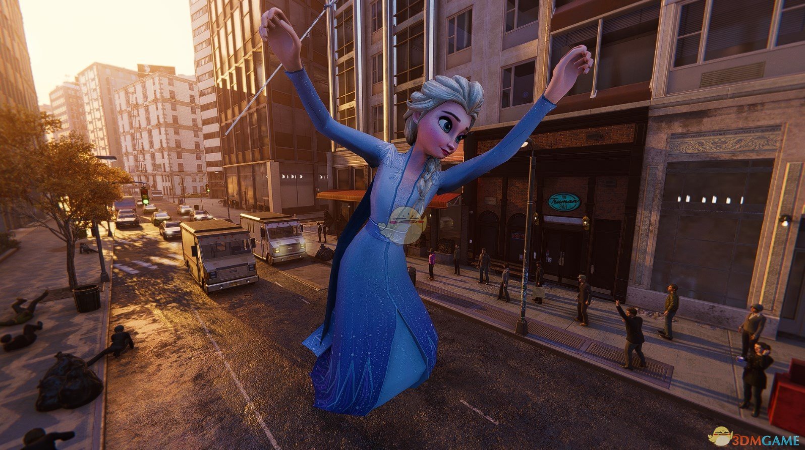 《漫威蜘蛛侠：重制版》冰雪奇缘艾尔莎MOD