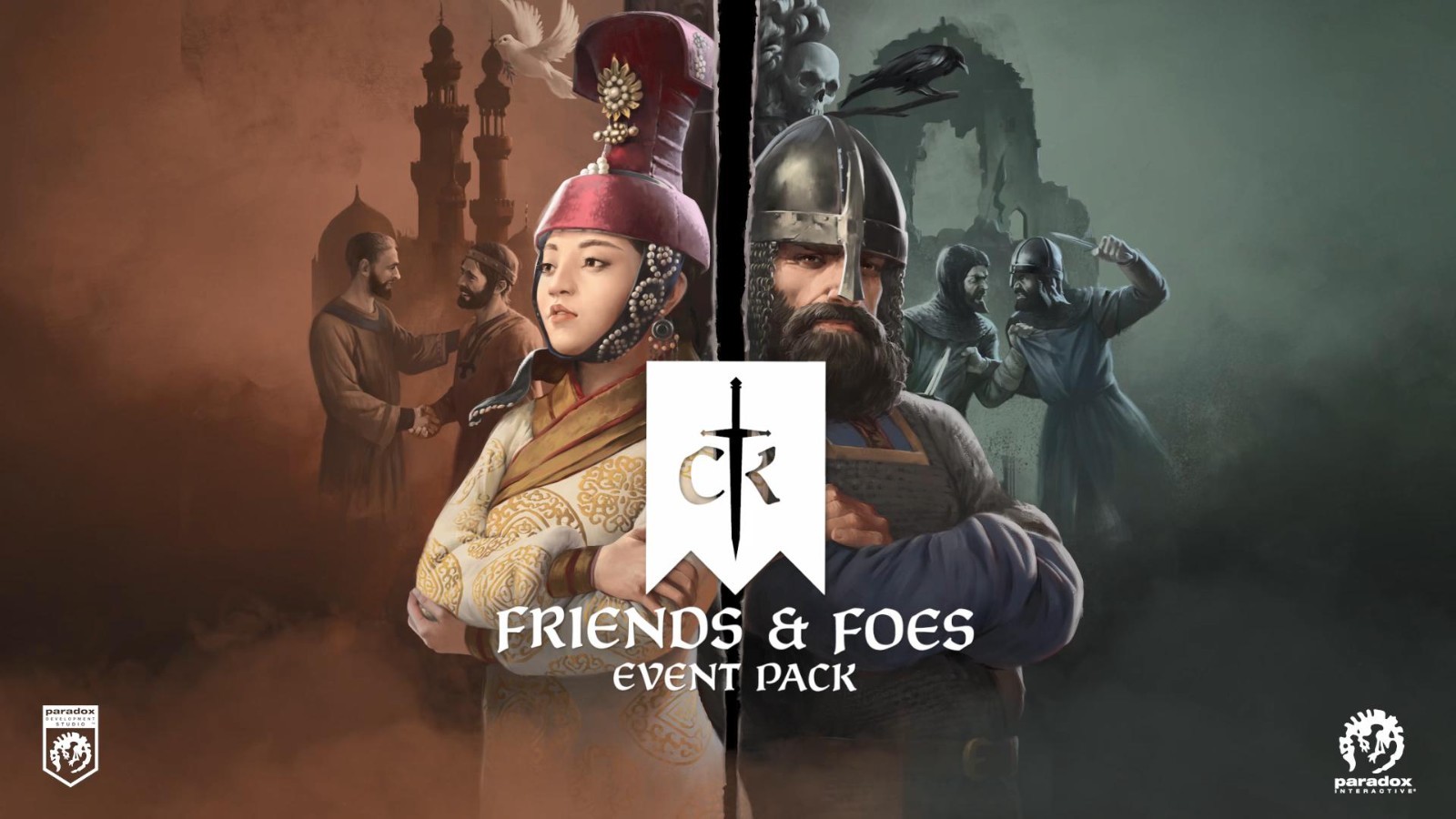 《十字军之王3》新DLC朋友与敌人发售 售价28元