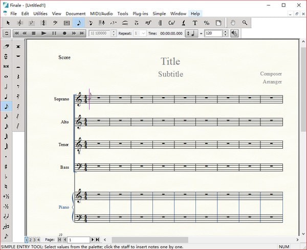 MakeMusic Finale27.1