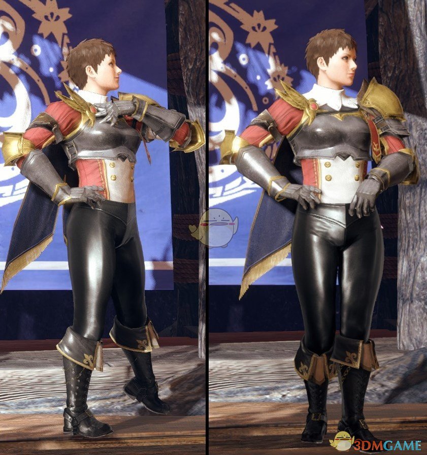 《怪物猎人：崛起》巴尔巴尼亚闪亮乳胶紧身裤MOD