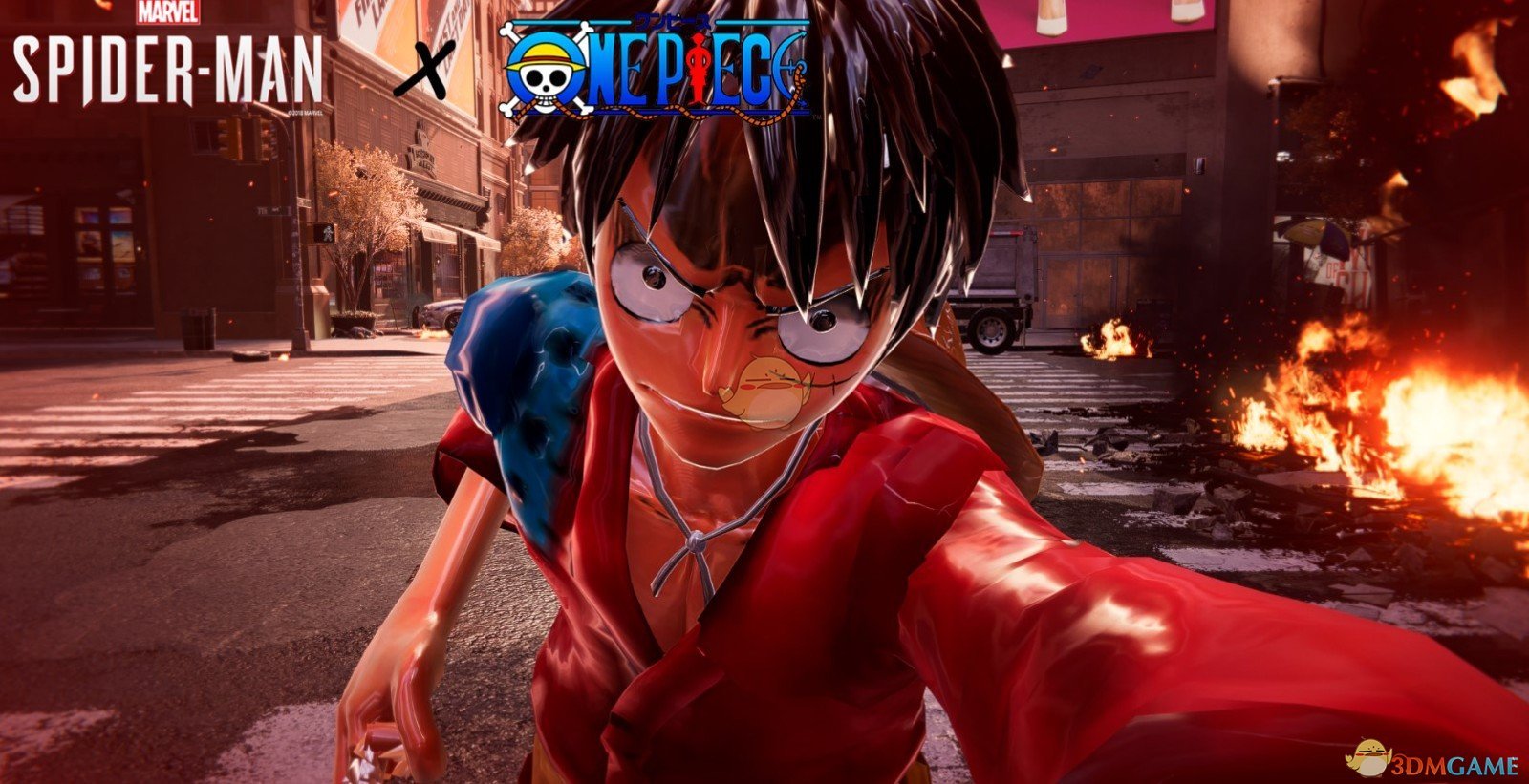 《漫威蜘蛛侠：重制版》路飞MOD