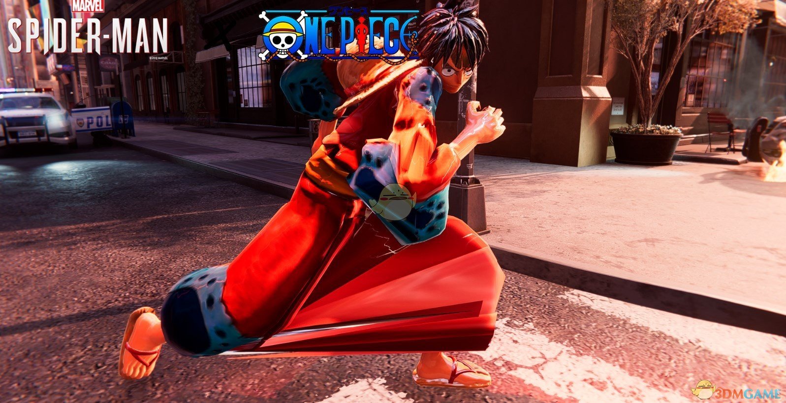 《漫威蜘蛛侠：重制版》路飞MOD