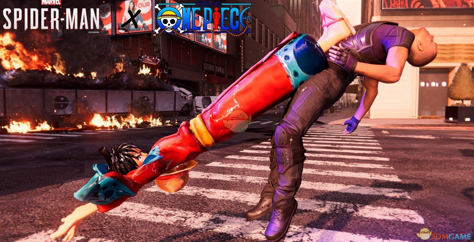 《漫威蜘蛛侠：重制版》路飞MOD