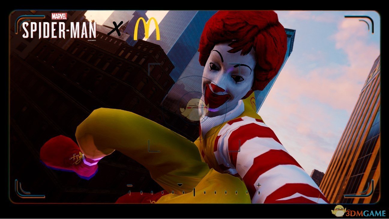 《漫威蜘蛛侠：重制版》麦当劳叔叔MOD
