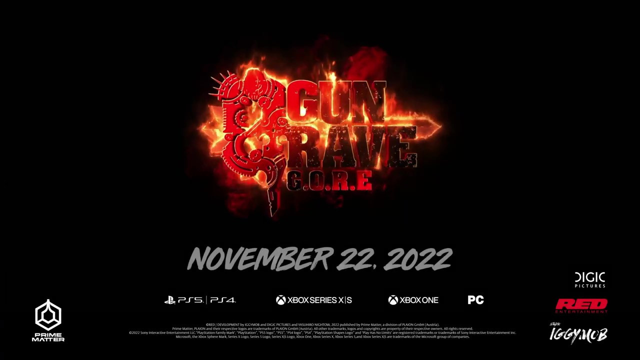 《枪墓GORE》新预告公布 11月22日发售