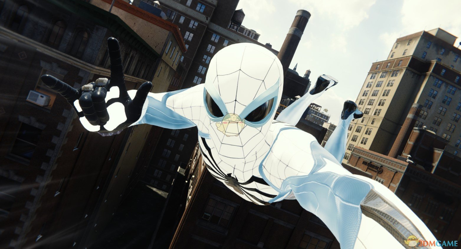 《漫威蜘蛛侠：重制版》负空间战衣白色版MOD