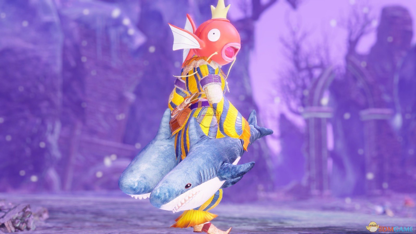 《怪物猎人：崛起》可爱玩偶鲨鱼双刀MOD