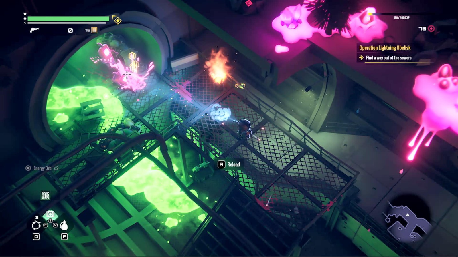 高能电玩节：动作射击游戏《霓虹入侵者》新实机演示