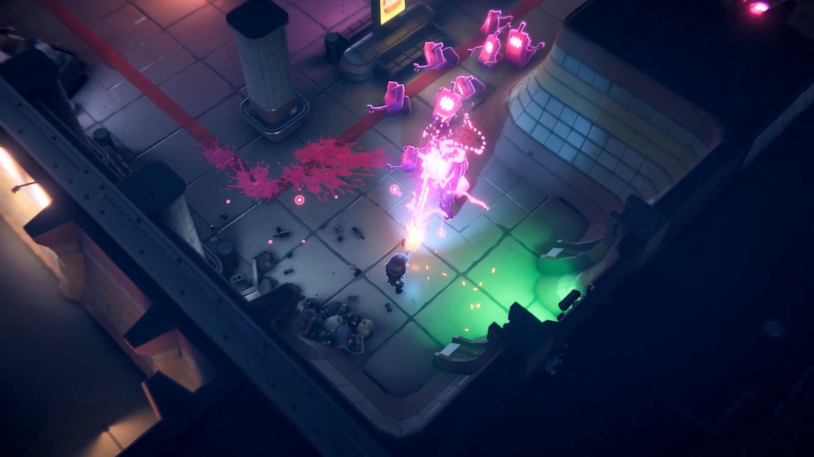 高能电玩节：动作射击游戏《霓虹入侵者》新实机演示