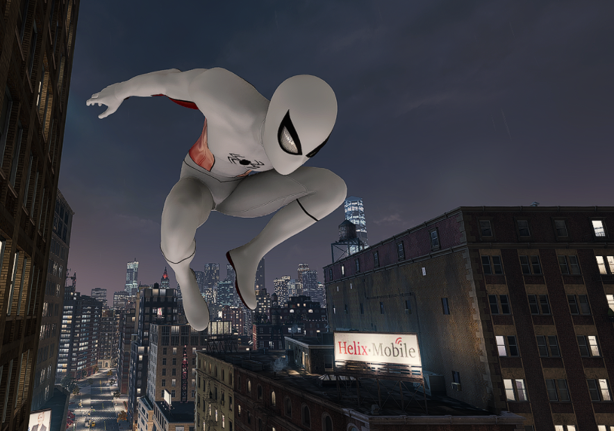 《漫威蜘蛛侠：重制版》白蜘蛛MOD