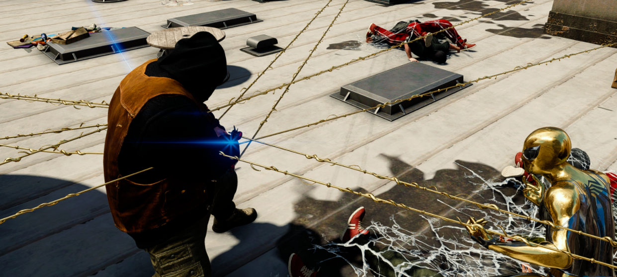 《漫威蜘蛛侠：重制版》金色蜘蛛丝MOD