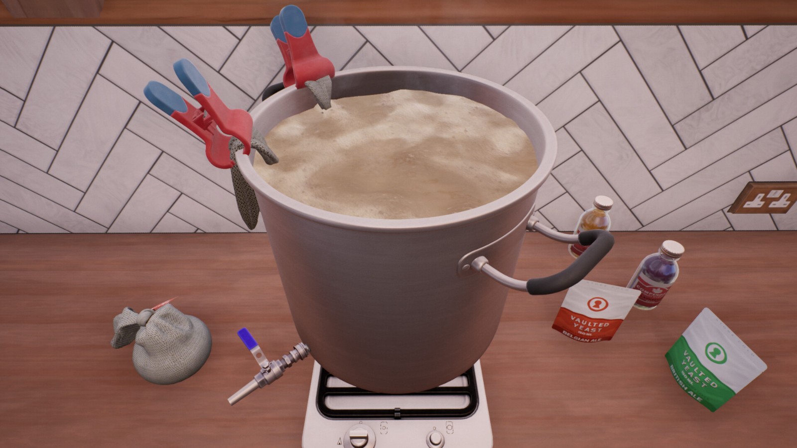 休闲模拟游戏《酿酒大师》现已在Steam发售