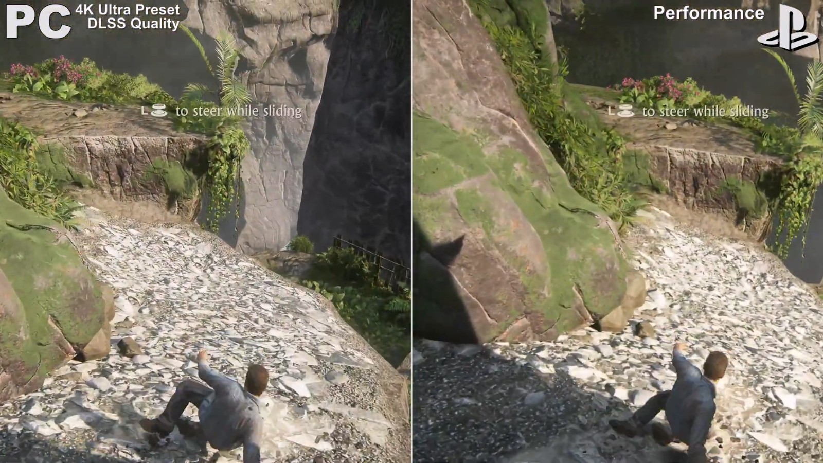 《神秘海域：盗贼遗产合集》PC版对比PS5版效果视频