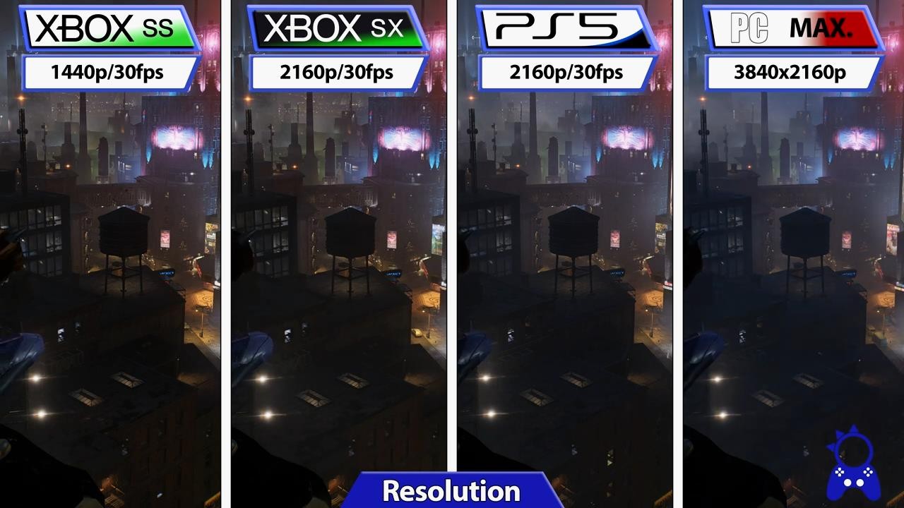 《哥谭骑士》PS5 XSX/S PC对比视频 看看谁画面更好