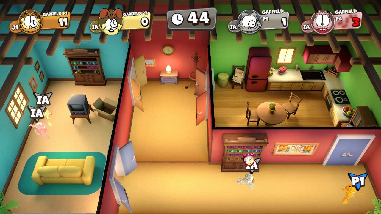 《加菲猫千层面派对》11月10日发售 有32个迷你游戏