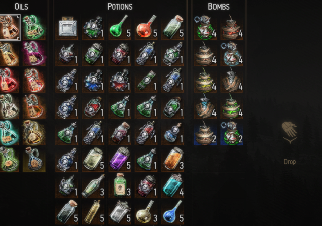 《巫师3：狂猎》药水栏扩展MOD