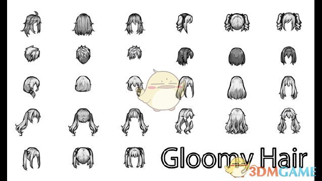 《边缘世界》阴郁的发型v1.4 MOD