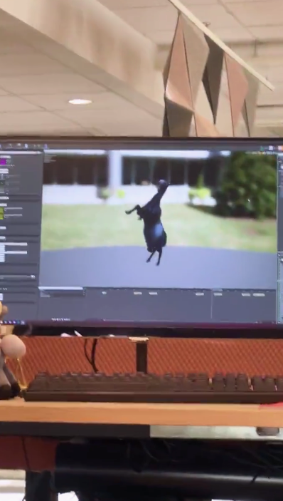 《模拟山羊3》制作花絮公开 工作人员逼真模拟山羊动作