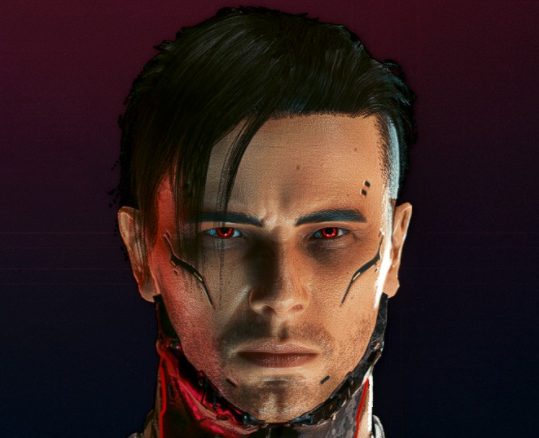 《赛博朋克2077》亚洲男v预设MOD
