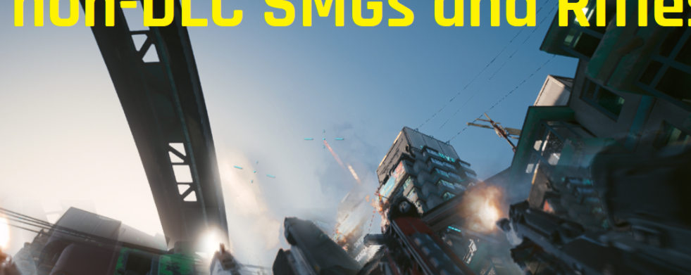 《赛博朋克2077》步枪的新声音MOD